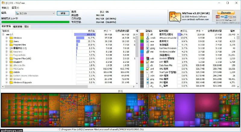wiztree便携修改版