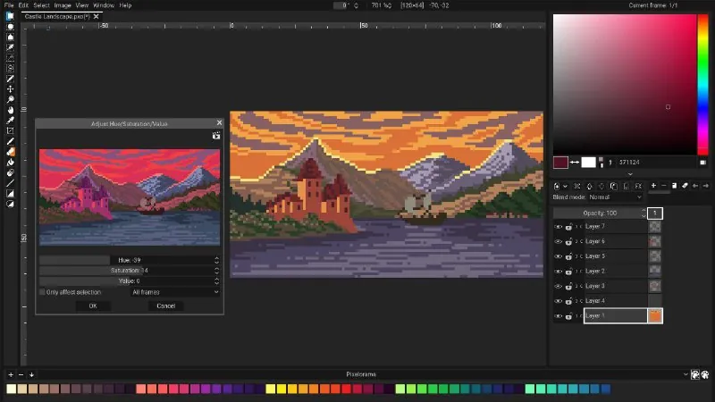 Pixelorama-2D像素艺术编辑器